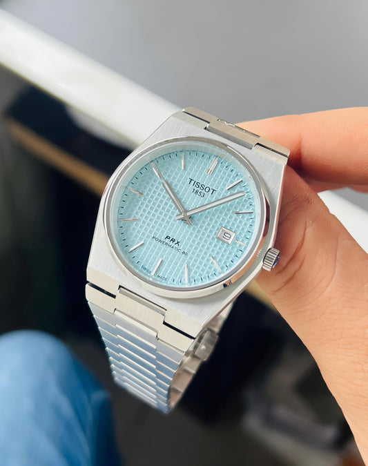 Tissot PRX Stainless Steel Tiffany Blue Dial